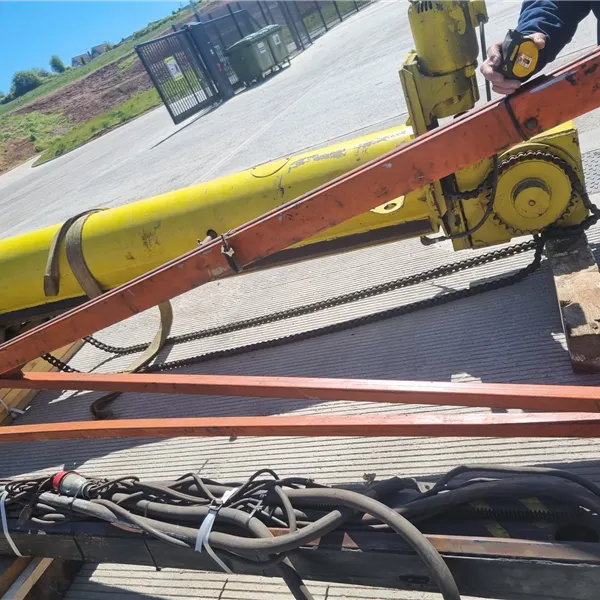 Bode 4.5 x 4.5 column and boom, no welding head with traveling base