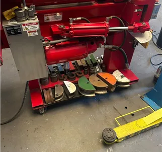 HUTH Hydrualic SS-300 Exhaust Pipe Bender