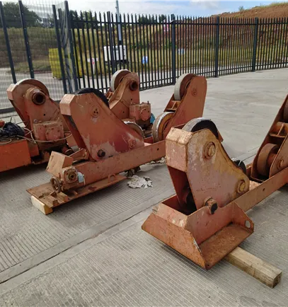 Bode SAR 600 30 ton Welding Rotators, 1 drive unit and 2 idlers