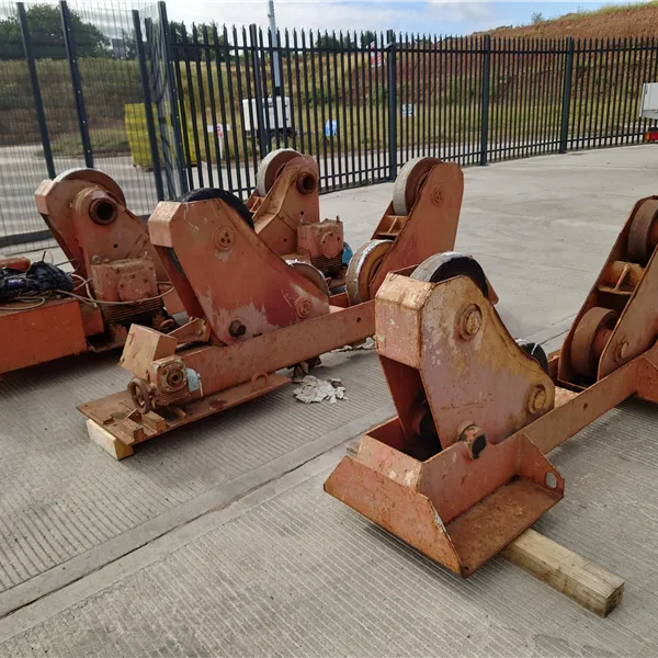 Bode SAR 600 30 ton Welding Rotators, 1 drive unit and 2 idlers