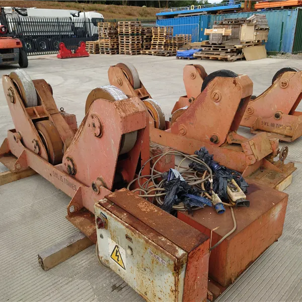 Bode SAR 600 30 ton Welding Rotators, 1 drive unit and 2 idlers