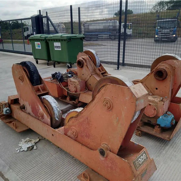 Bode SAR 600 30 ton Welding Rotators, 1 drive unit and 2 idlers
