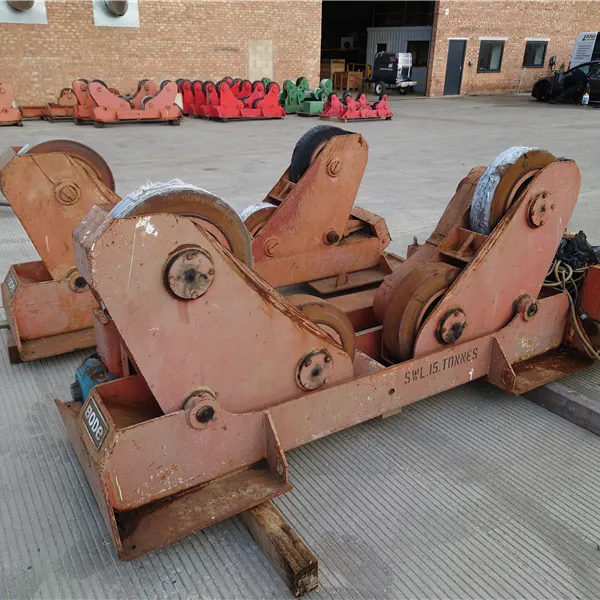 Bode SAR 600 30 ton Welding Rotators, 1 drive unit and 2 idlers