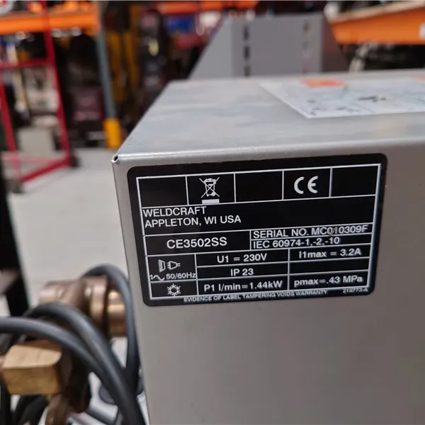 Weldcraft CE3502SS Water cooler