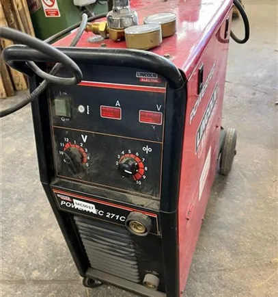 Lincoln Powertec 271c compact single phase mig welder