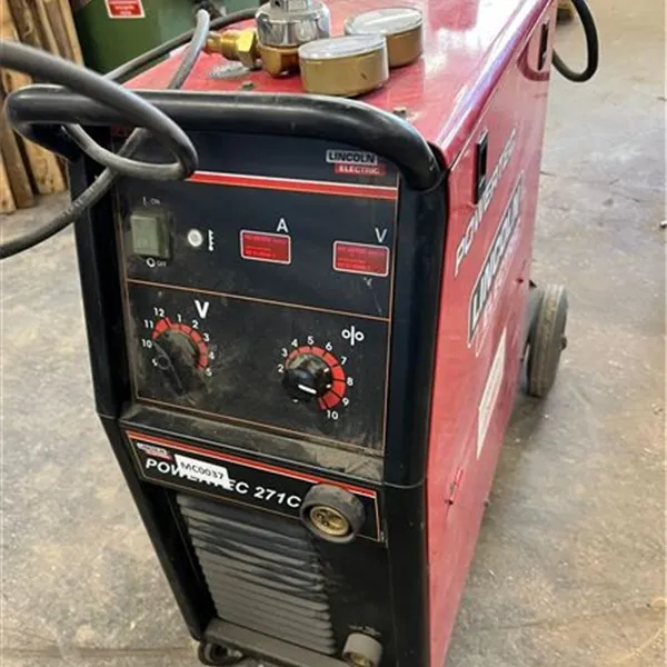 Lincoln Powertec 271c compact single phase mig welder