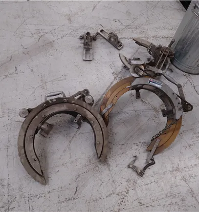 H&M Pipe Beveling machine Mathey Dearman Pipe Beveling