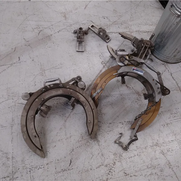 H&M pipe beveling machine Mathey Dearman Pipe Beveling