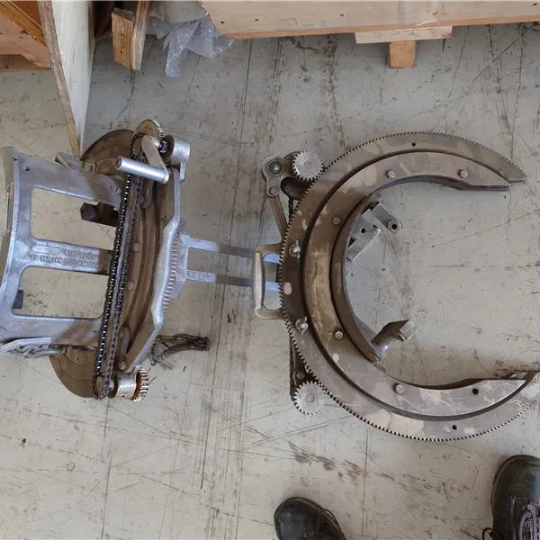H&M pipe beveling machine Mathey Dearman Pipe Beveling