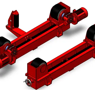 Anti drift idler suit most rotators - prevent workpiece drift 