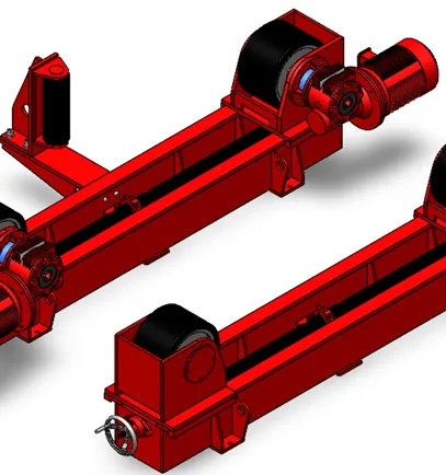 Anti drift idler suit most rotators - prevent workpiece drift 