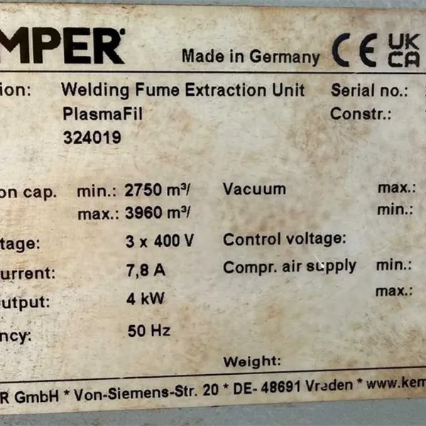 Techserv CNC Plasma Cutter with Hypertherm Max PRO200