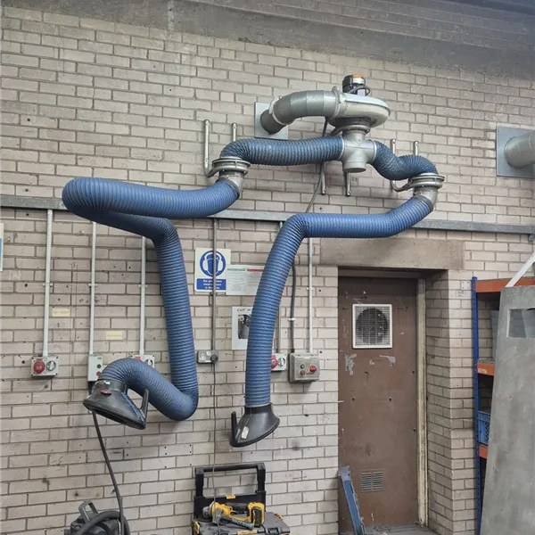 Nederman Fume Extraction Dual arms