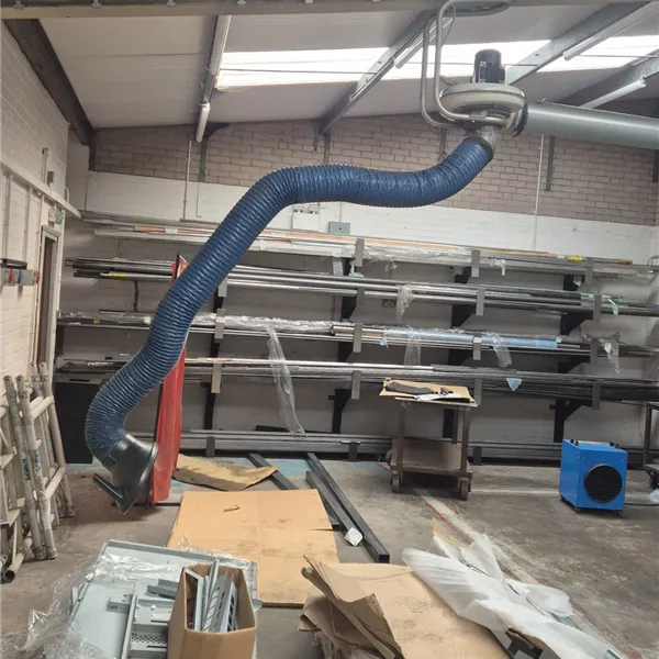 Nederman Fum Extractor wall mounted fan and arms