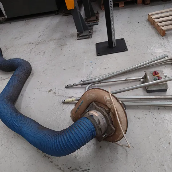 Nederman Fume Extractor wall mounted fan with 3m arms