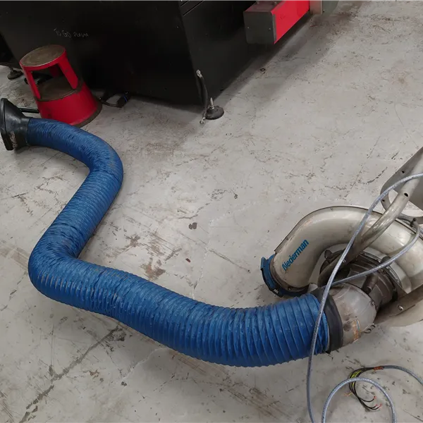 Nederman Fume Extractor wall mounted fan with 3m arms
