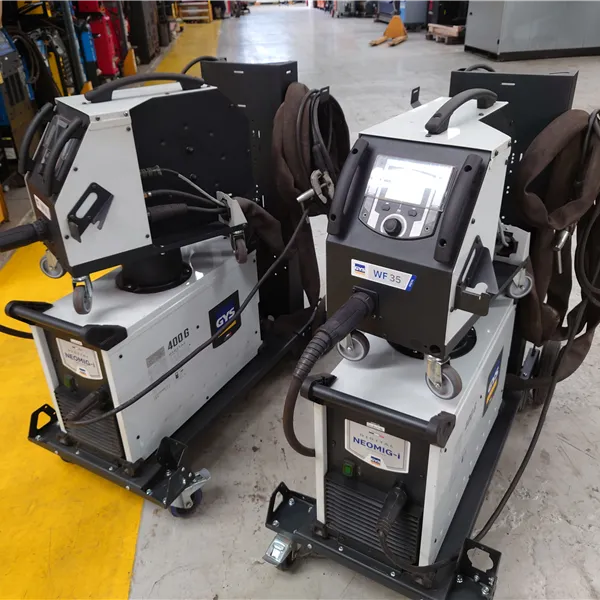 GYS NEOMIG-i 400 G MIG welder with WF35 Wire Feed & Trolley