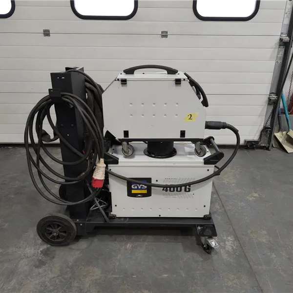 GYS NEOMIG-i 400 G MIG welder with WF35 Wire Feed & Trolley