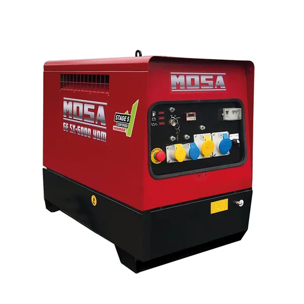 Mosa GE SX-6000 YDM Diesel Generator 110/230V