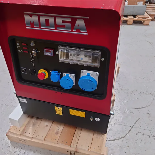 Mosa GE SX-6000 Diesel Generator 230 Aux
