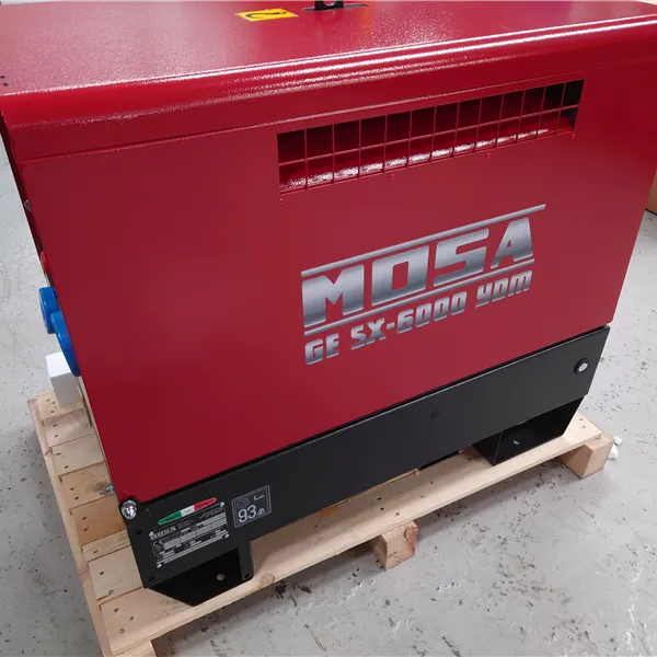 Mosa GE SX-6000 Diesel Generator 230 Aux