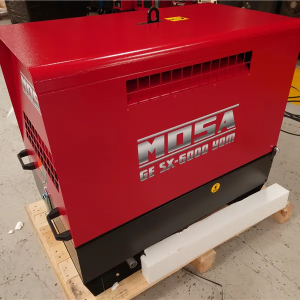 Mosa GE SX-6000 Diesel Generator 230 Aux
