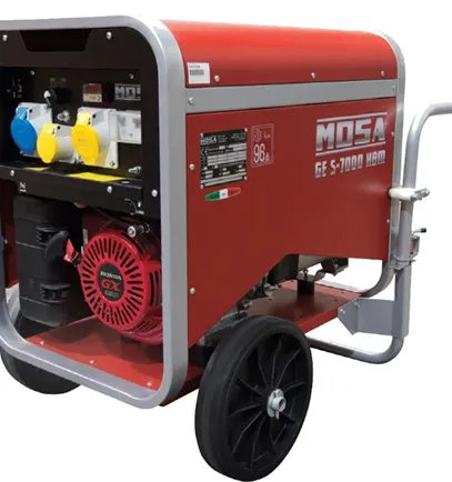 MOSA GE S-7000 HBM Petrol Generator 230/110V