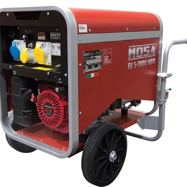 Mosa GE S-7000 HBM Petrol Generator 230/110V Honda engine