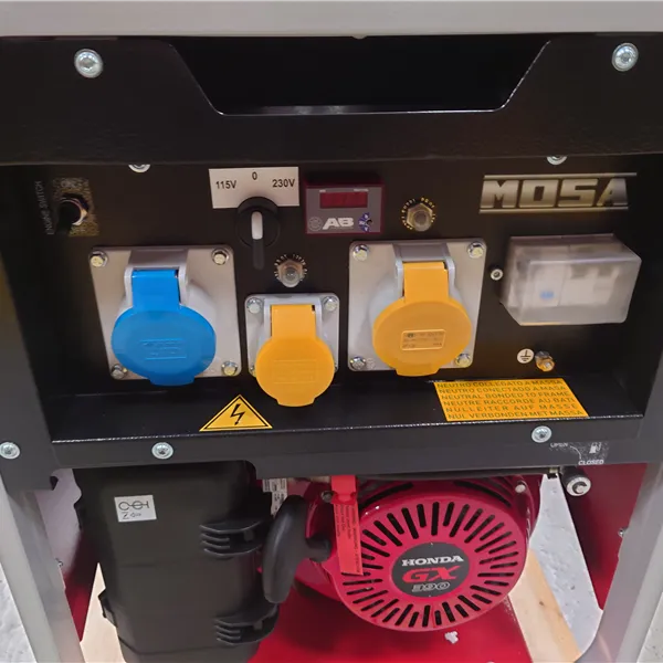 Mosa GE S-7000 HBM Petrol Generator 230/110V Honda engine