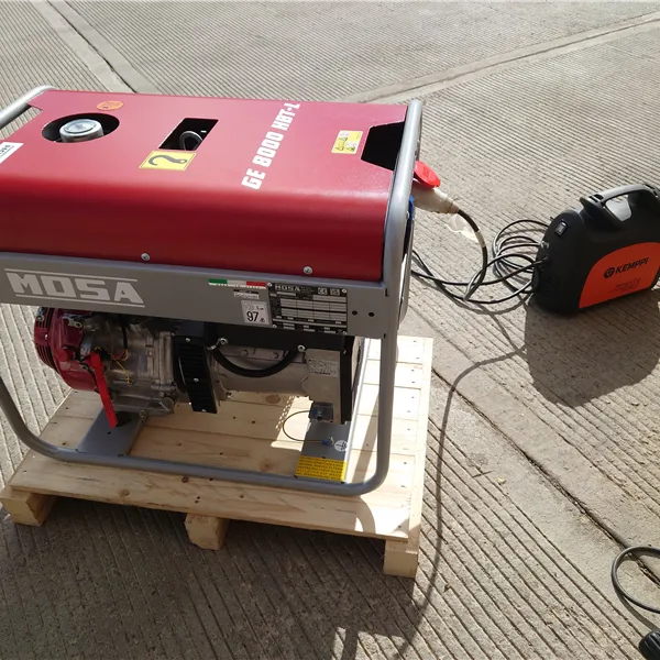 Mosa GE 8000 HBT-L Petrol Generator 1 x 400V, 2 x 230V