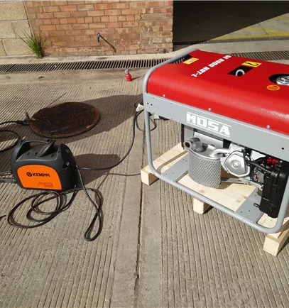 Mosa GE 8000 HBT-L Petrol Generator 1 x 400V, 2 x 230V