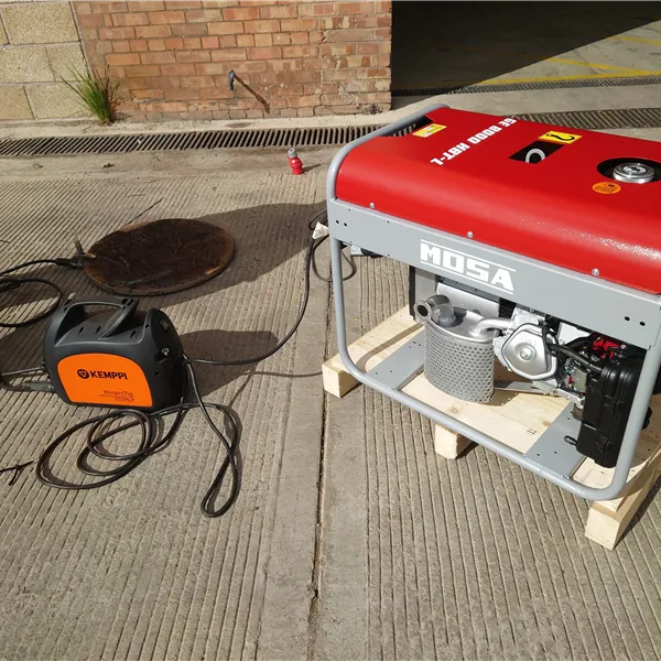 Mosa GE 8000 HBT-L Petrol Generator 1 x 400V, 2 x 230V