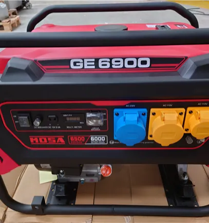 Mosa GE6900 6.5KVA AVR Petrol Generator 110V - 230V