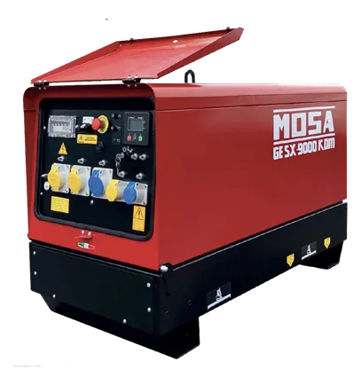 Mosa GE SX-9000 KDM Diesel Generator 230/110V AMF