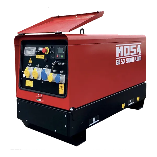 Mosa GE SX-9000 KDM Diesel Generator 230/110V AMF