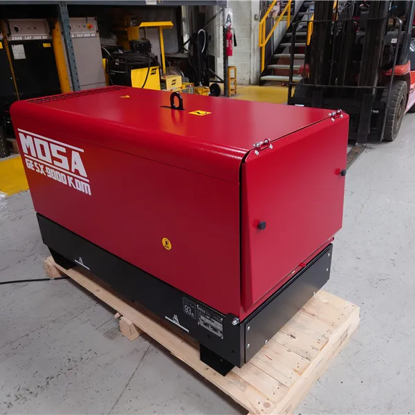 Mosa GE SX-9000 KDM Diesel Generator 230/110V