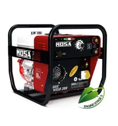 Mosa Magic Weld 200 – Petrol Welder Generator 110V