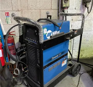 Miller Dynasty 400 amp AC/DC TIG welder, water cooled