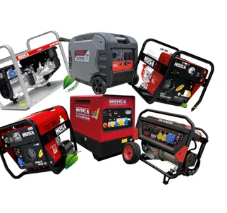 Mosa Generators. Over 60 machines for sale petrol and diesel