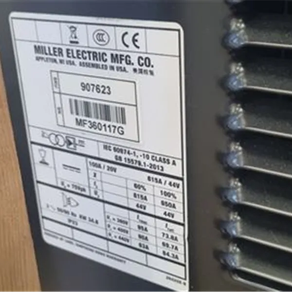 Miller SubArc DC 800 Submerged (SAW) Welding Digital Power Sources