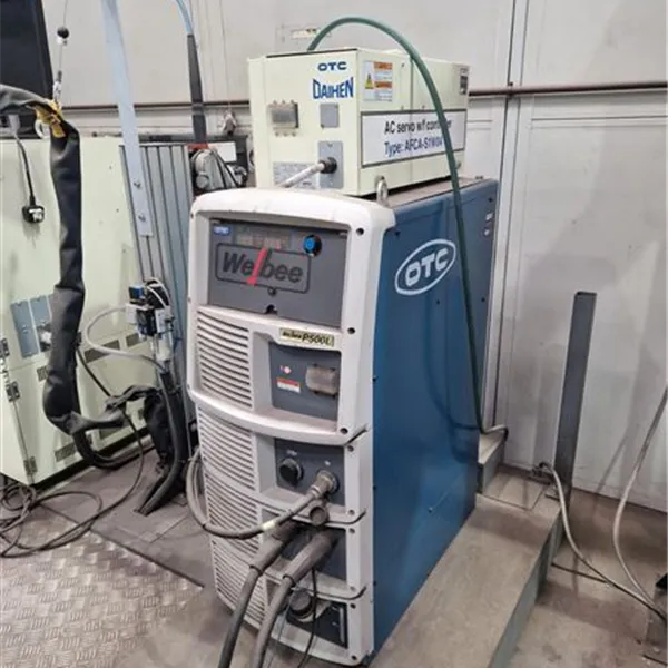 OTC Syncro Feed Welding Robot Package with positional equipment