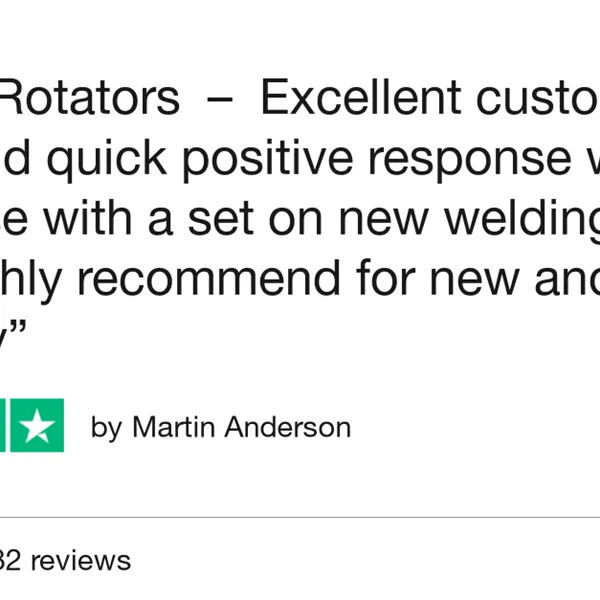 ProArc 1000kg Welding Rotators Special Price @ £1850 GBP