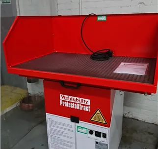 Fume Extraction Bench System for Welding and Grinding Applications
