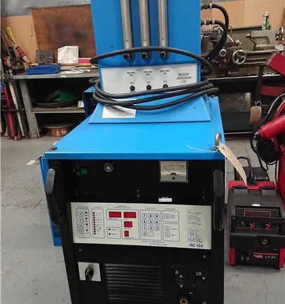 Messer Inverter 400 DC -P TIG/Plasma Welding Machine, Water Cooled