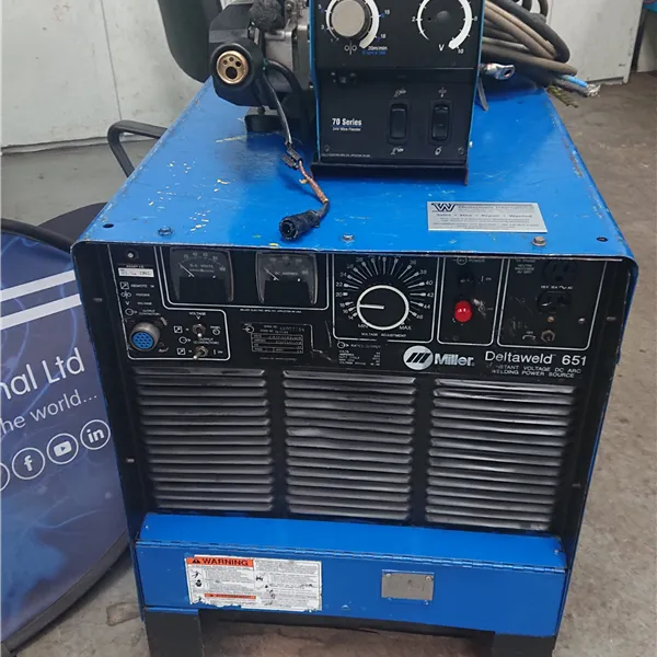 Miller DeltaWeld 651 MIG Welding Machine - Heavy Duty