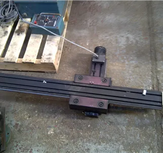 X & Y Motorised Slides for Use with Seam Welding