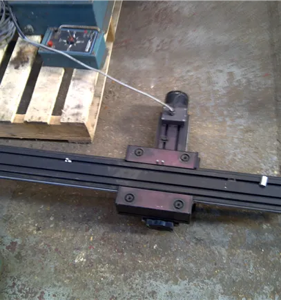 X & Y Motorised Slides for Use with Seam Welding