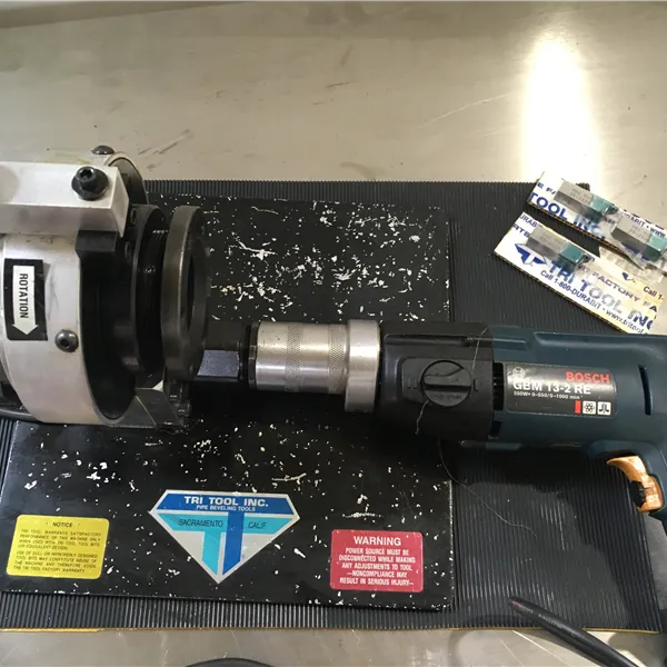 Tri-Tool Orbital Bevelling and Facing Tools - Protem 