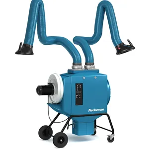 Nederman FilterBox Twin Arm Extraction Unit new 